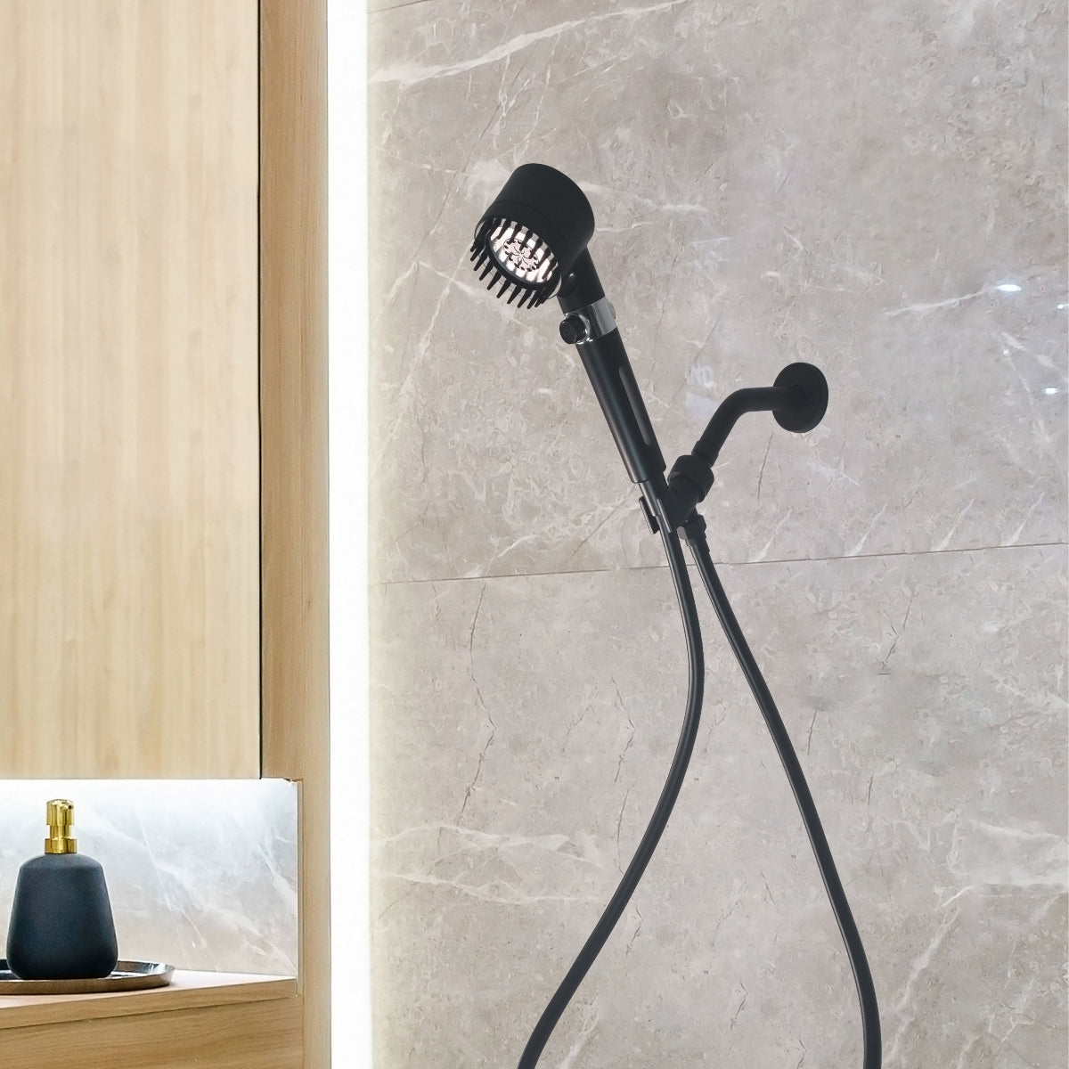 Ultimate stortmassering Shower Head Shower Essentials Kit