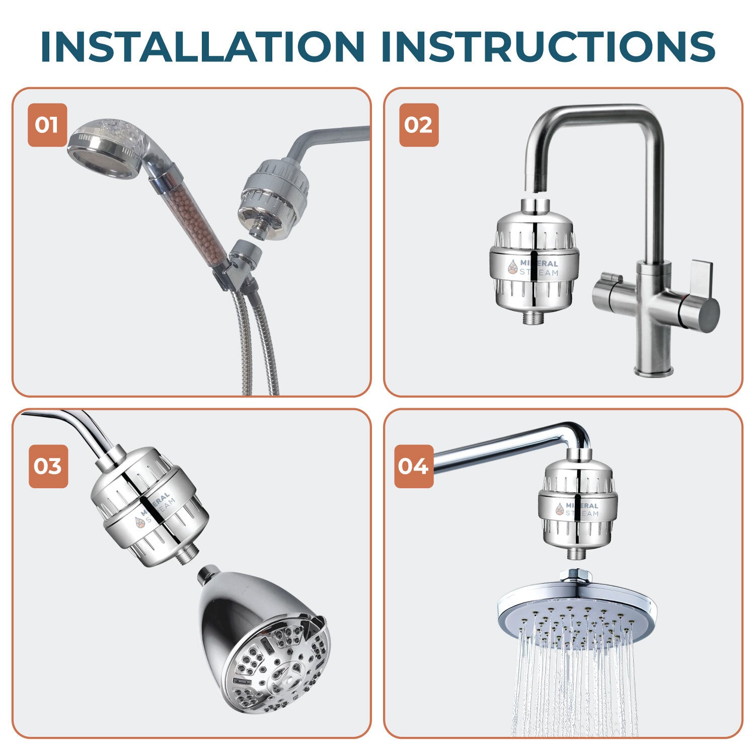 Stortfilter vir harde water