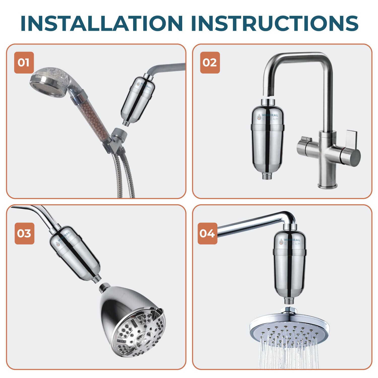 Gevorderde stortfilter vir harde water