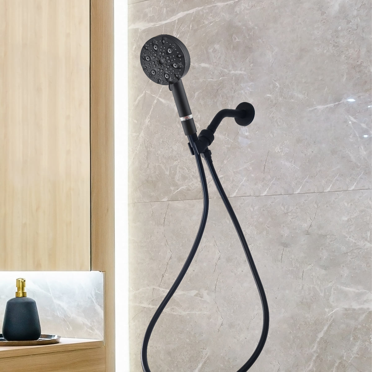 Luxe 9 -modus stortkop stort essensiële kit