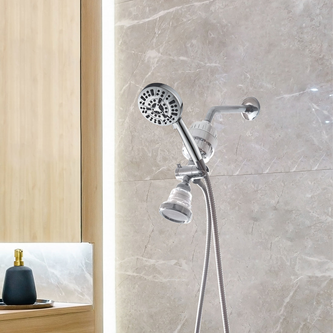 Luxe 10 -modus dubbele stortstelsel