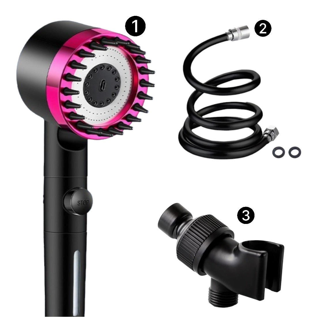 MineralStream Massage Filtered Shower Head