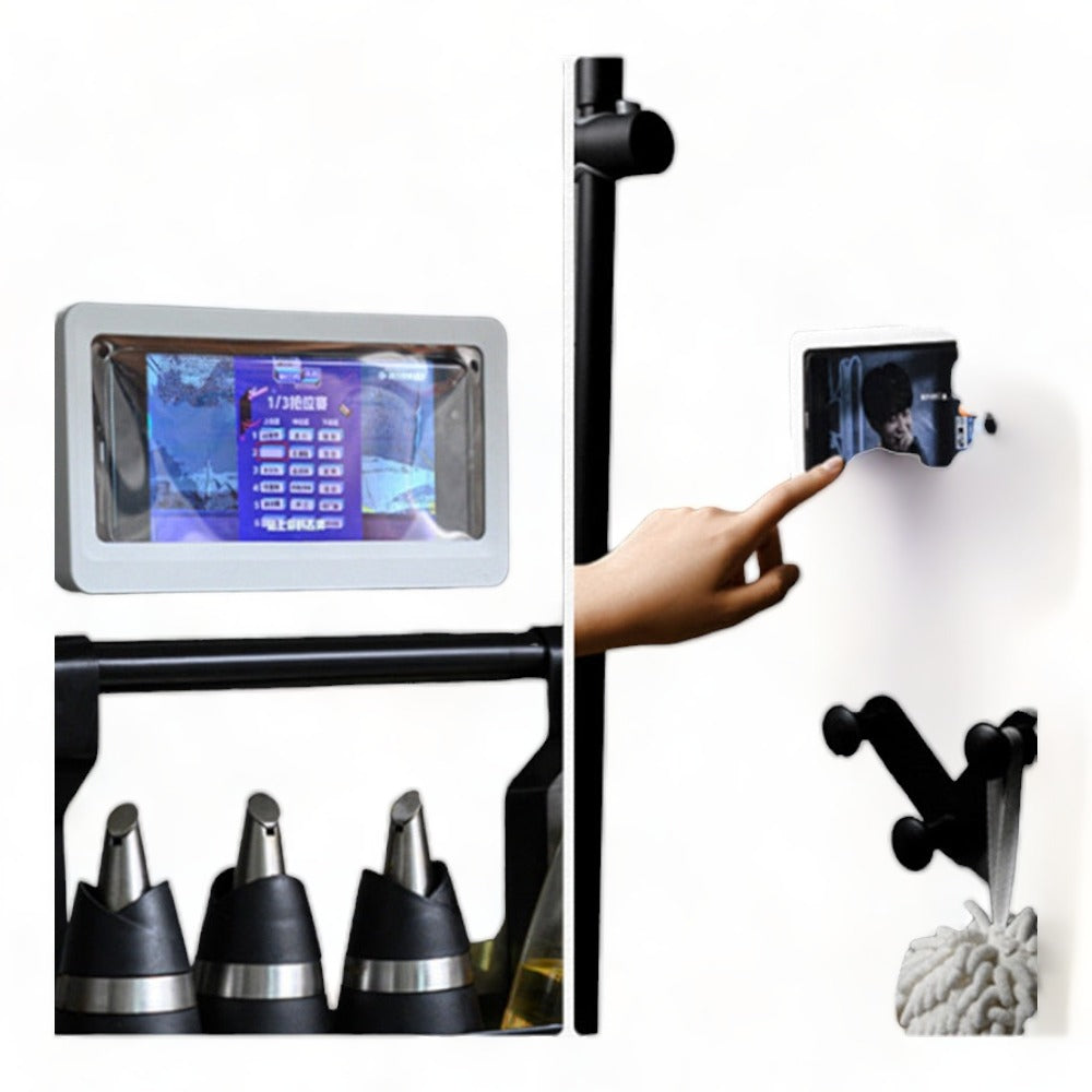 Mineralstream - waterdigte telefoonhouer vir muur