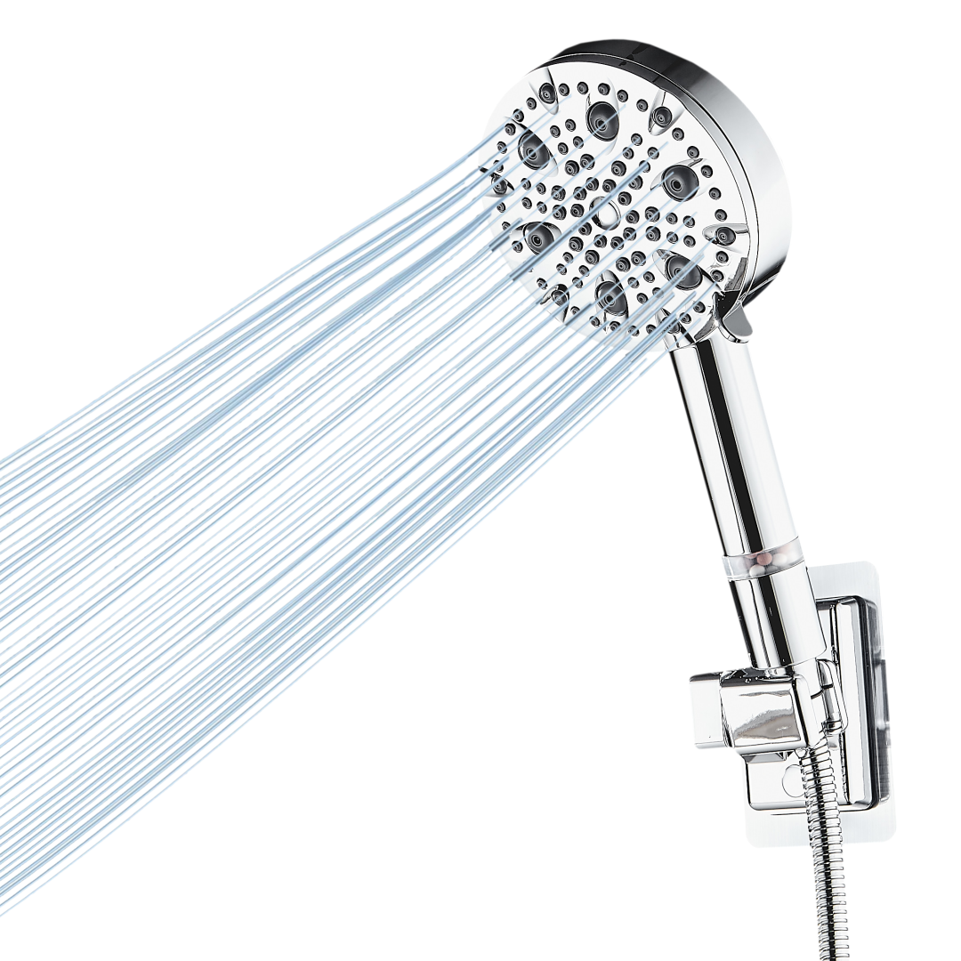 MineralStream Luxe 9 Mode High Pressure Showerhead (Filtered)