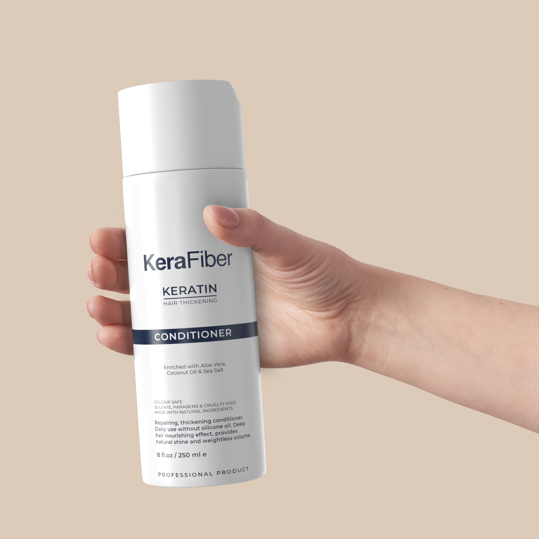 Gratis keratien harde water conditioner