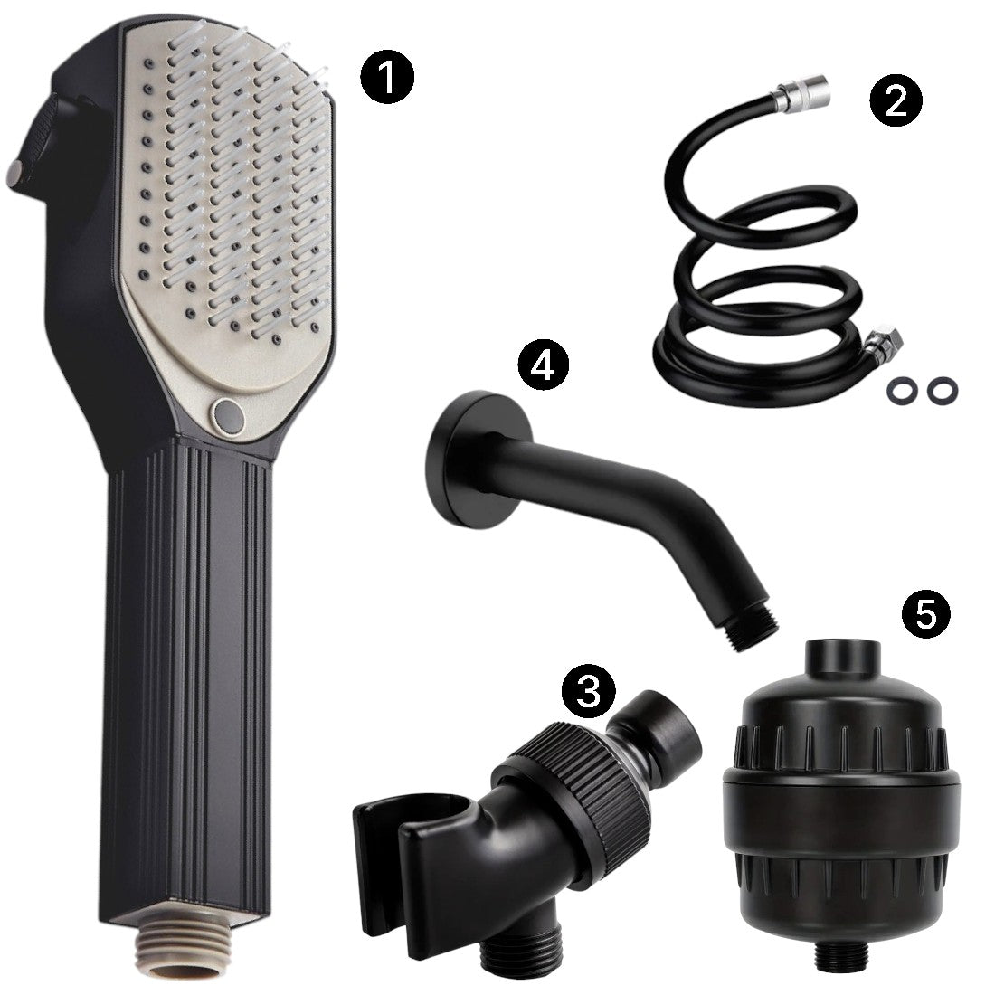 Mineralstream detangler kam stortkop